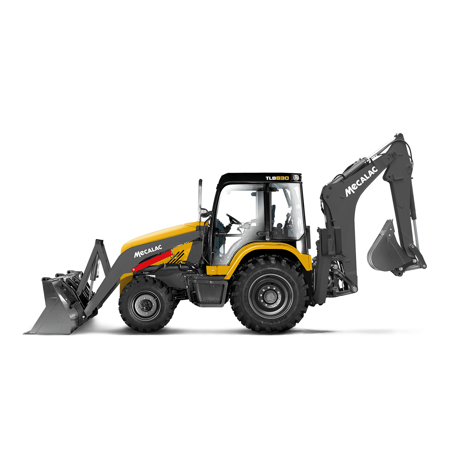 Backhoe loaders - Center mounted