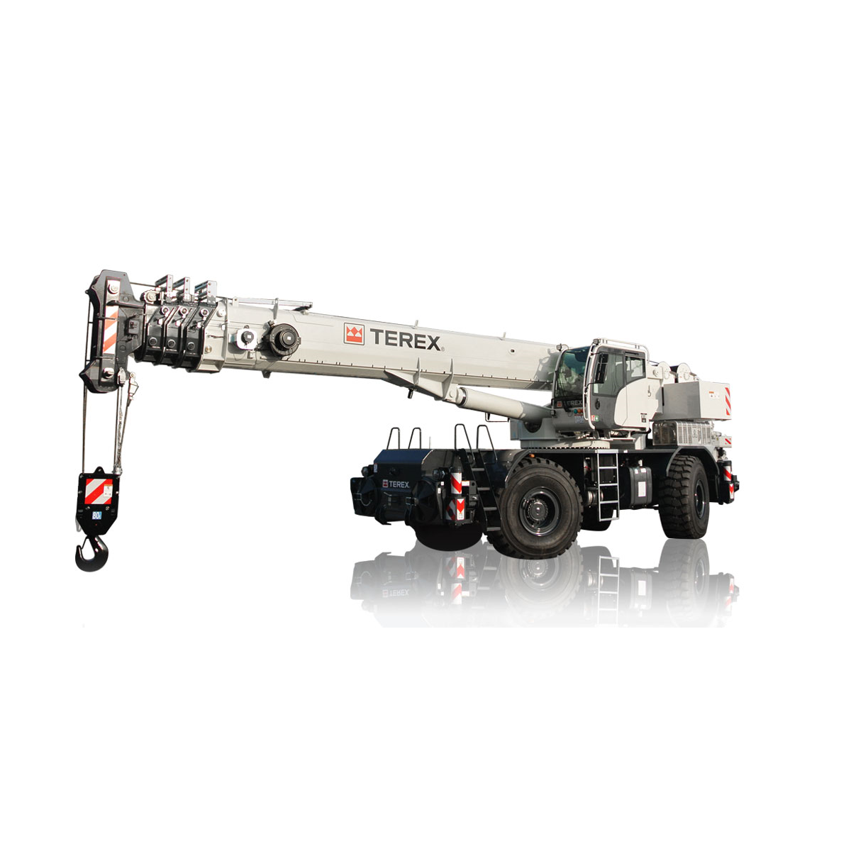 Rough terrain cranes