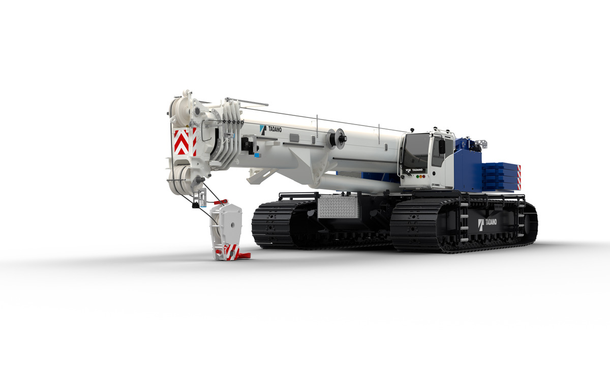 Grue sur chenilles à flèche télescopique GTC-1800EX - Tadano Maroc Afrique - VEMAT GROUP Senegal Mauritanie Nigeria Tchad Tunisie