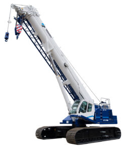 Telescopic boom crawler cranes