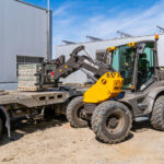 Chargeuse pivotante (SWING) AS850 - Mecalac 20 Maroc Afrique - VEMAT GROUP Senegal Mauritanie Nigeria Tchad Tunisie