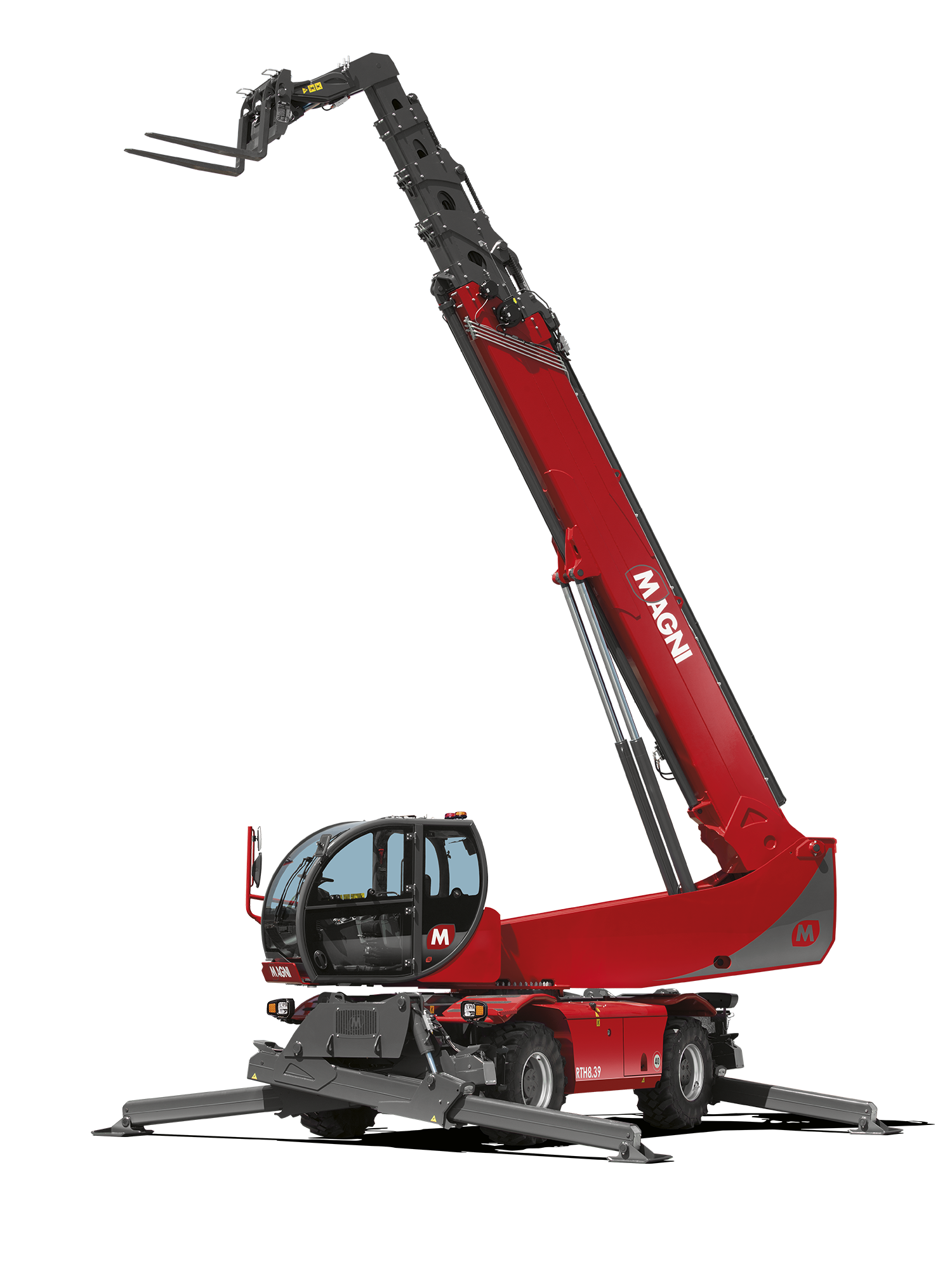 Chariot élévateur télescopique rotatif 8.39 - Magni 1 Maroc Afrique - VEMAT GROUP Senegal Mauritanie Nigeria Tchad Tunisie