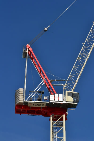 Grue à tour à flèche relevable CTL 282-18 - Terex TC Maroc Afrique - VEMAT GROUP LTD Senegal Mauritanie Nigeria Tchad Tunisie 1