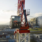 Grue à tour à flèche relevable CTLH 192-12 - Terex TC Maroc Afrique - VEMAT GROUP LTD Senegal Mauritanie Nigeria Tchad Tunisie 4