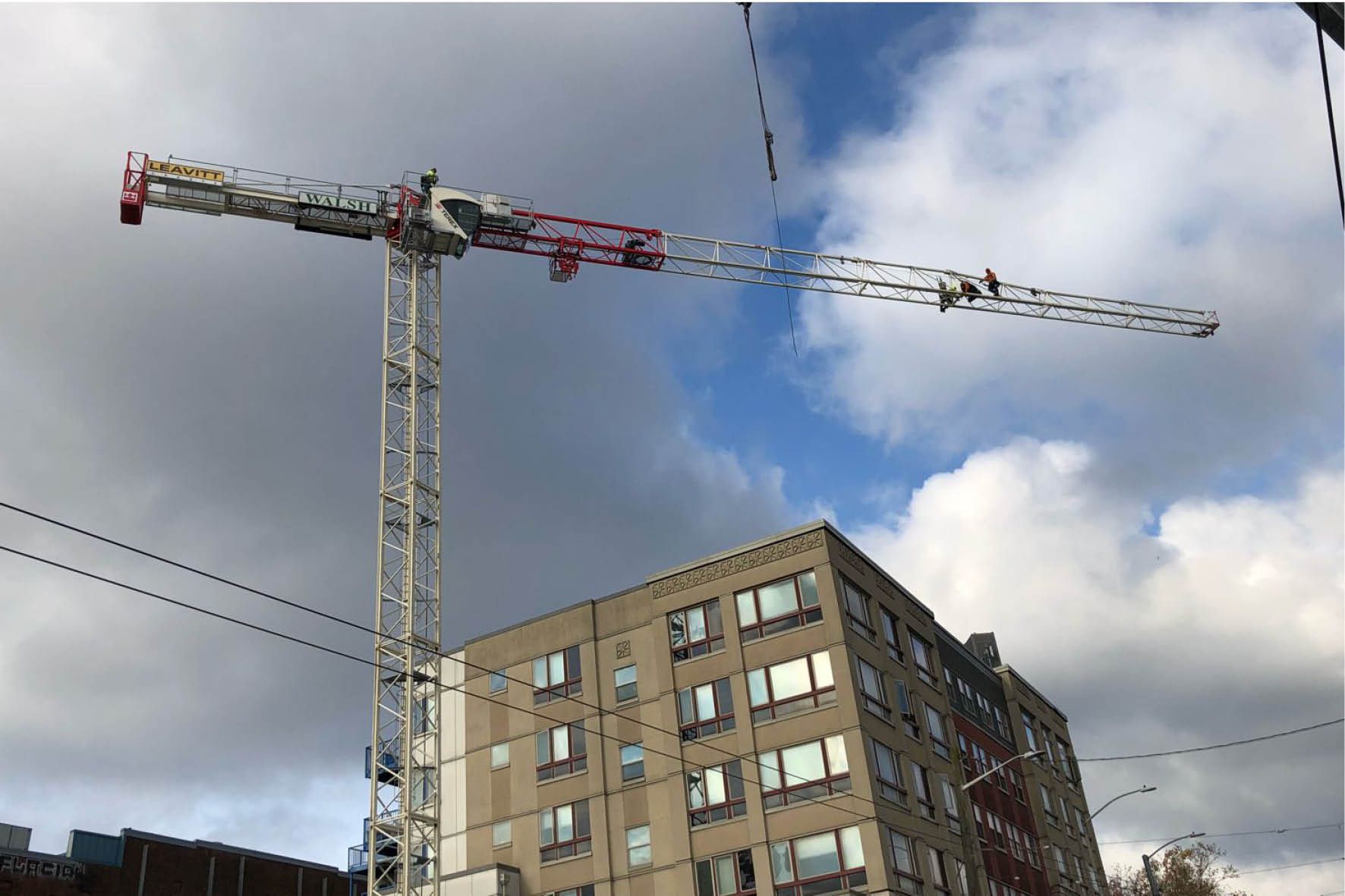 Grue à tour à toit plat CTT 132-6 - Terex TC Maroc Afrique - VEMAT GROUP LTD Senegal Mauritanie Nigeria Tchad Tunisie