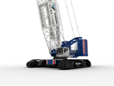 Lattice boom crawler cranes