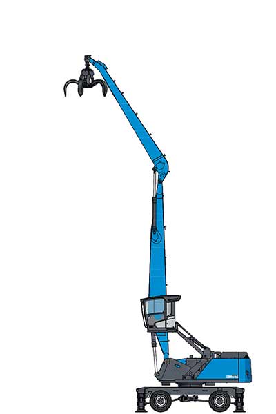 Machines de manutention 365 - Terex Fuchs 1 Maroc Afrique - VEMAT GROUP Senegal Mauritanie Nigeria Tchad Tunisie