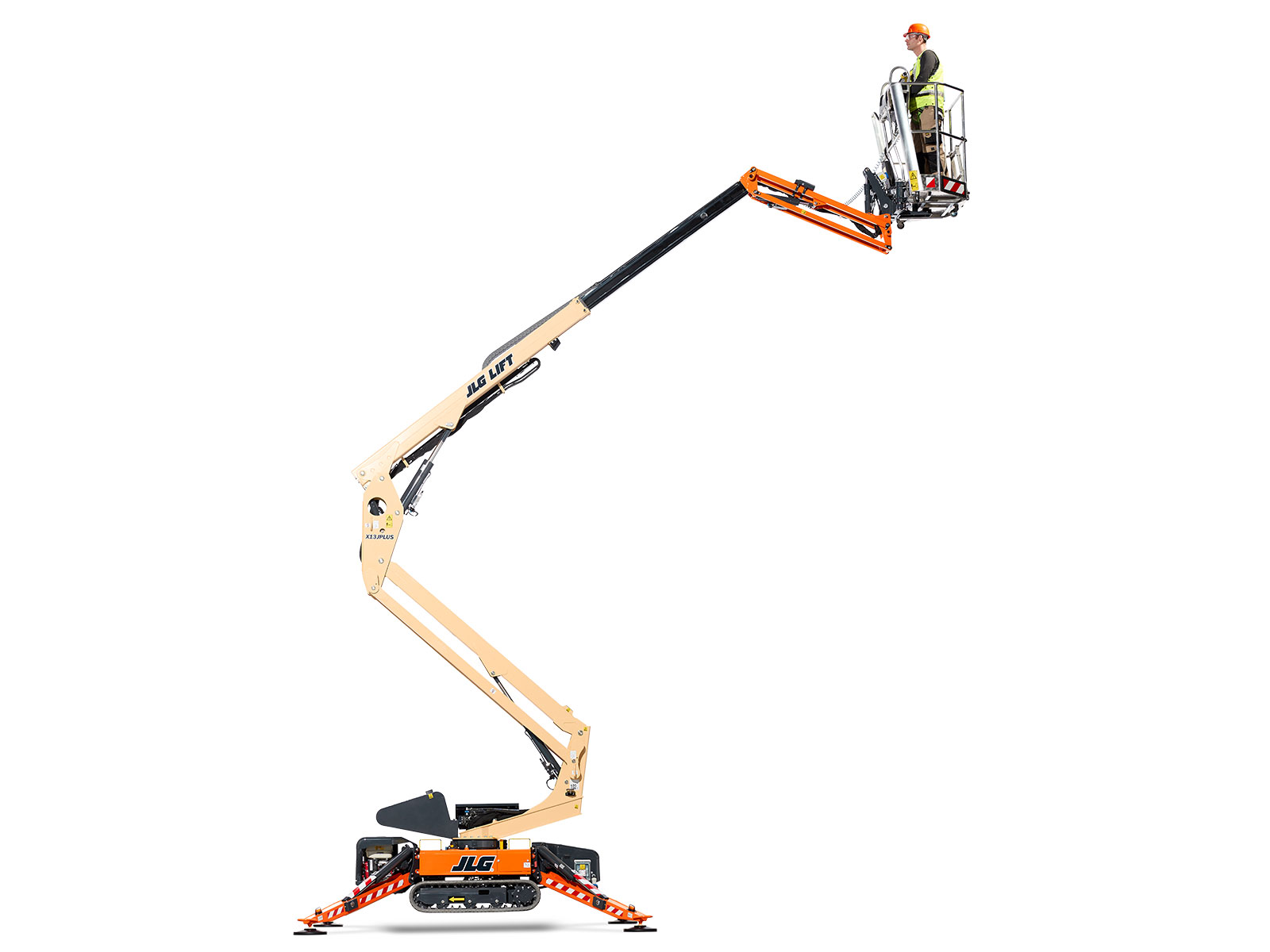 Nacelle à flèche à chenilles compactes La nouvelle X13J Plus - JLG Maroc Afrique - VEMAT GROUP Senegal Mauritanie Nigeria Tchad  Tunisie 1