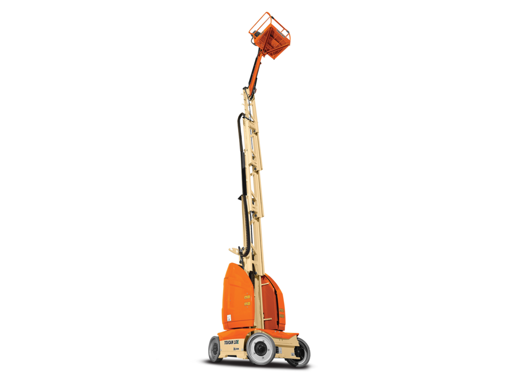 Nacelle à mât vertical Toucan® Toucan T10E - JLG Maroc Afrique - VEMAT GROUP Senegal Mauritanie Nigeria Tchad  Tunisie 1