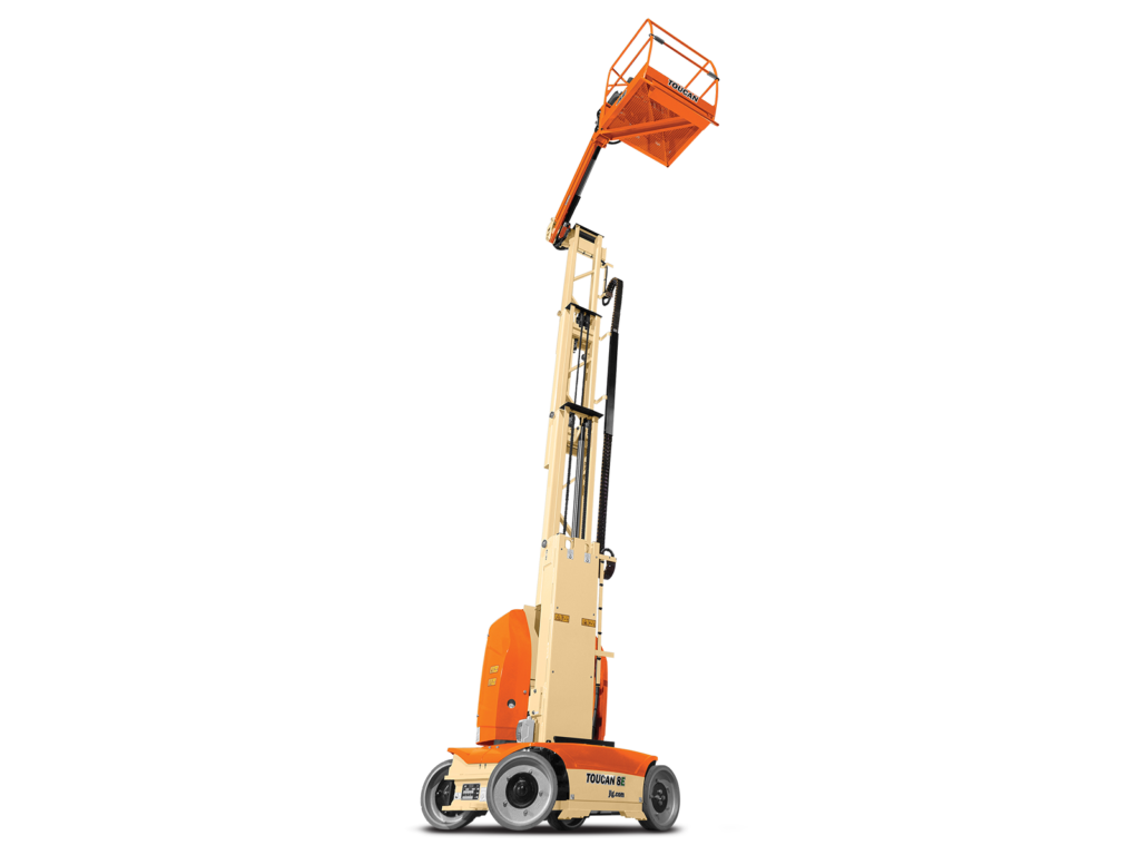 Nacelle à mât vertical Toucan® Toucan T8E - JLG Maroc Afrique - VEMAT GROUP Senegal Mauritanie Nigeria Tchad  Tunisie 1