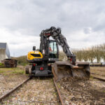 Pelle Rail-Route 136MRail - Mecalac 26 Maroc Afrique - VEMAT GROUP Senegal Mauritanie Nigeria Tchad Tunisie