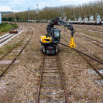 Pelle Rail-Route 136MRail - Mecalac 28 Maroc Afrique - VEMAT GROUP Senegal Mauritanie Nigeria Tchad Tunisie