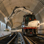 Pelle Rail-Route 156MRail - Mecalac 18 Maroc Afrique - VEMAT GROUP Senegal Mauritanie Nigeria Tchad Tunisie