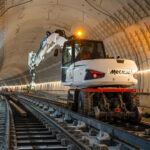 Pelle Rail-Route 156MRail - Mecalac 19 Maroc Afrique - VEMAT GROUP Senegal Mauritanie Nigeria Tchad Tunisie