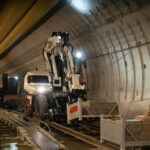 Pelle Rail-Route 156MRail - Mecalac 24 Maroc Afrique - VEMAT GROUP Senegal Mauritanie Nigeria Tchad Tunisie