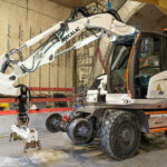 Pelle Rail-Route 156MRail - Mecalac 31 Maroc Afrique - VEMAT GROUP Senegal Mauritanie Nigeria Tchad Tunisie