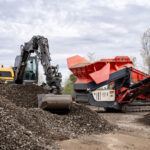 Pelle Rail-Route 216MRail - Mecalac 41 Maroc Afrique - VEMAT GROUP Senegal Mauritanie Nigeria Tchad Tunisie