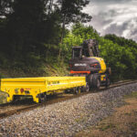 Pelle Rail-Route 216MRail - Mecalac 43 Maroc Afrique - VEMAT GROUP Senegal Mauritanie Nigeria Tchad Tunisie