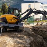 Pelle sur pneus 11MWR  - Mecalac 35 Maroc Afrique - VEMAT GROUP Senegal Mauritanie Nigeria Tchad Tunisie