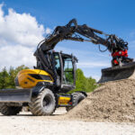 Pelle sur pneus 11MWR  - Mecalac 66 Maroc Afrique - VEMAT GROUP Senegal Mauritanie Nigeria Tchad Tunisie