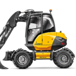 Pelle sur pneus 7MWR - MECALAC 18 Maroc Afrique - VEMAT GROUP Senegal Mauritanie Nigeria Tchad Tunisie