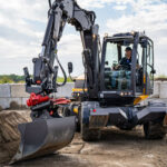 Pelle sur pneus 9MWR - MECALAC 35 Maroc Afrique - VEMAT GROUP Senegal Mauritanie Nigeria Tchad Tunisie