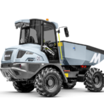 Tombereau (Dumper) électrique eMDX - Mecalac 19 Maroc Afrique - VEMAT GROUP Senegal Mauritanie Nigeria Tchad Tunisie